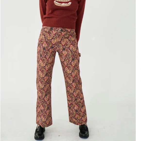 Rachel Antonoff Bruno Straight Leg Jean - Picture 4 of 12